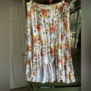 Torrid Floral Skirt
